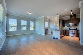 Hardwood-style flooring